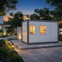 Maison conteneur de luxe à 2 chambres, moderne et modulaire, préfabriquée pour villas, complexes hôteliers et logements durables