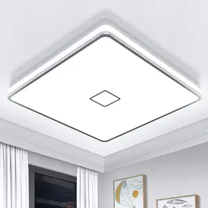 현대 집 조명 LED 매입형 천장 조명 24W 플러시 마운트 LED 천장 조명기구 침실 주방
