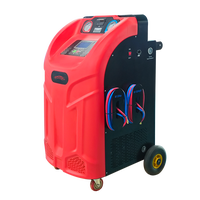 Estación de Servicio de Aire Acondicionado Automática Dual Completa AMC-2000D para Limpieza y Recarga de Gas Refrigerante, 12L, AC110V/220-240V