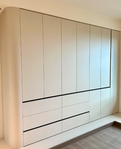 Meubles modernes personnalisables armoires en bois pour chambre à coucher hôtel salon maison appartement villa et école - Product Image 3