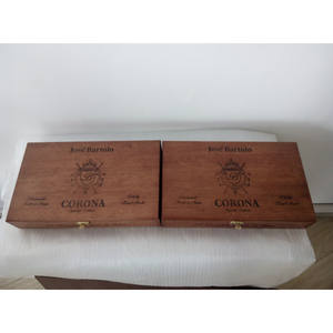 Humidor de tacto rústico Vintage, organizador de suministros artesanales decorativos para caja de regalo de cigarros - Product Image 4