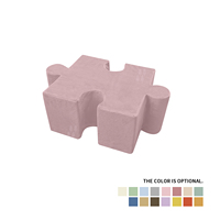 Sofá modular multifunción para niños, juego de escalador de espuma para niños pequeños, sofás de bloques coloridos