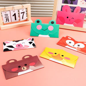 <span class=keywords><strong>Carte</strong></span> de vœux créative coréenne pour la Journée des enfants, en carton imprimé 3D quatre couleurs, motif animaux de dessin animé, pour l'<span class=keywords><strong>anniversaire</strong></span> des enfants de maternelle - Product Image 4