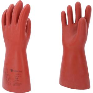 KS TOOLS Gant de protection d'électricien avec protection mécanique et thermique, taille 10, classe 3, rouge - Product Image 1