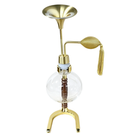 Tablet Use 550ml Clear Glass Aroma Perfume Bottle SPA Brass Aroma Instrument Essential Oil Aroma Coffee Beans Smell Bottle