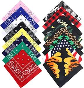 Bandane <span class=keywords><strong>multiuso</strong></span> personalizzate in poliestere Paisley bandane per uomo donna durevole morbido - Product Image 2