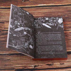 Custom Gold Stamping Foil Hardcover <b>Book</b> Print Special Edition Paperback Full Color Sprayed Edge Novel <b>Book</b> Printing Paper - Product Image 6