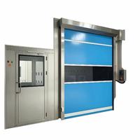 Ruang Mandi Udara Kelas Farmasi SS304 ISO 5 Kelas 100 Filter HEPA H13 Sistem Kontrol LCD Pintu Masuk Dekontaminasi Cleanroom