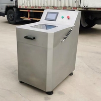 RVS Saladeslinger Fruit- en Groentespinner Centrifugale Droger Ontwateringsmachine