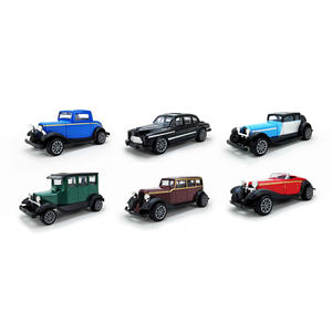Giocattoli classici pressofusi in scala 1:43 modello di auto <span class=keywords><strong>vintage</strong></span> in metallo tirare indietro i giocattoli per auto per bambini - Product Image 1