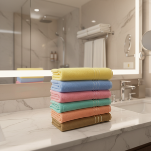 Premium Quality Bleached Cotton Terry <b>Bath</b> <b>Towel</b> Nonwoven Technics for Home Hotel Bathroom Use - Product Image 1