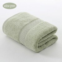 Petite serviette de bain en pur coton quantité minimale de commande de haute qualité de couleur unie en gros pour la maison