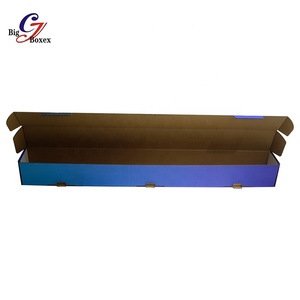 Low MOQ <strong>Flat</strong> <strong>Packed</strong> Long Cardboard <strong>Boxes</strong> with PPF Film High Quality Eco-Friendly Waterproof Packaging Customized Printing Brand - Product Image 5