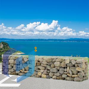 Manufacturer's Discounted Price Galvanized <strong>Gabion</strong> Mesh Welded Mesh Stone Filling Garden Landscape Decorative <strong>Wall</strong> - Product Image 4