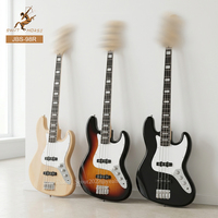 In-Stock Wholesale 4 String 5 String Electric Bass Guitar Poplar Body Maple Neck Optional Design Colors Guitarra Fast Shipping