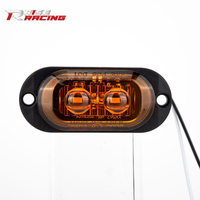 Produit populaire pour le commerce extérieur : Feu latéral de camion E8 2LED Ice Bird Lens 12-24V pour remorque FT-01
