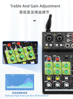 Interface audio GAX-GT4 Uad Apollo, mélangeur de karaoké, amplificateur, à prix avantageux