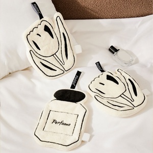 Toalla de Mano Cuadrada Pequeña y Simple para Colgar, Blanca, Absorbente, Doble Grosor, para Cocina y Baño, para el Hogar - Product Image 2