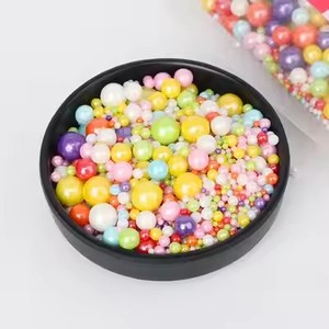 Bán Buôn 500G Nhiều Màu Sắc Đường Hạt Bánh Trang Trí Thành Phần Bánh Sprinkles Ăn Được Đường Ngọc Trai - Product Image 2