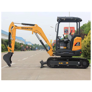 Excavatrice sur chenilles hydraulique compacte de 2,6 tonnes SE26SR, nouvelle pelle de chantier - Product Image 6