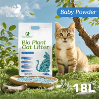 OEM ODM Litière pour animaux de compagnie en tofu biodégradable, fourniture d'usine, jetable, faible poussière, écologique et sûr