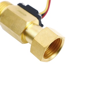 DN20 DC12V bakır duvar-hung kazanlar su akış sensörü Hall etkisi sıvı akış sensörü kazan uygulamaları için - Product Image 3