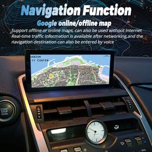 <b>Android</b> 12 Car Radio for Lexus NX200t Screen NX200 NX300 NX300h 2017 NX 2015 2018 GPS Navigation Video Player Carplay Stereo GPS - Product Image 5