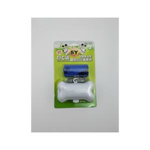 ถุงพลาสติกใส่อุจจาระสัตว์เลี้ยง2ม้วนพิมพ์ลายสีน้ำเงินเป็นมิตรกับสิ่งแวดล้อมโซลูชันการจัดการขยะสำหรับสุนัข tw SY--SHIN Yi - Product Image 1