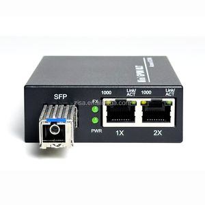 Mini OLT GPON de un Solo Puerto, 1 Puerto GPON, 2 Puertos GE de Enlace Ascendente, Equipo de Fibra Óptica Portátil para FTTH, Mejor Precio, Gran Venta - Product Image 2