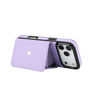Portefeuille béquille lanière couverture de téléphone pour <span class=keywords><strong>Iphone</strong></span> 17 Air 16 <span class=keywords><strong>Pro</strong></span> Max 15 14 13 12 <span class=keywords><strong>11</strong></span> <span class=keywords><strong>Pro</strong></span> affaires magnétique <span class=keywords><strong>coque</strong></span> de téléphone en cuir Pu - Product Image 4
