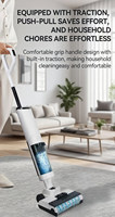 Machine à laver intelligente, aspirateur sec et humide, nettoyage des sols, balayage, stérilisation antivirus, serpillière électronique avec commande vocale