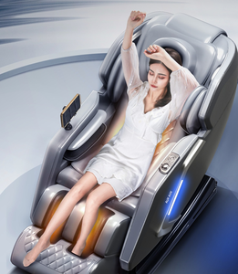 C82 Guangdong Luxury 4D Zero Gravity Shiatsu Track AI Smart Heat Recliner Shiatsu Chair Portable - Product Image 5