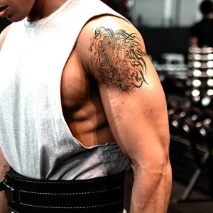 2025 caliente nuevo <span class=keywords><strong>tatuaje</strong></span> temporal impermeable <span class=keywords><strong>de</strong></span> alta calidad <span class=keywords><strong>para</strong></span> hombres pegatinas negro falso <span class=keywords><strong>para</strong></span> brazo pierna pecho <span class=keywords><strong>hombro</strong></span>-<span class=keywords><strong>tatuaje</strong></span> falso - Product Image 4