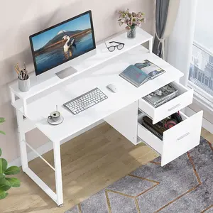 Hoge Kwaliteit Home Pc Laptop Tafel Modern Design Verstelbare Kantoor Gaming Bureau Met Hok Computer Desks Plank
