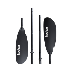 Koetsu mái chèo Hội Đồng Quản trị Kayak 4-phần hai đầu mái chèo lớp thực hiện và cài đặt nước hướng dẫn hợp kim nhôm và vật liệu nylon - Product Image 6