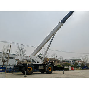 Rt160 טון 100 טון הרמה קיבולת גבוהה להניף הידראולי נייד מחוספס שטח עם אישור ce - Product Image 4