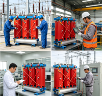 Transformateur sec triphasé SCB13 160 kVA 10 kV/0,4 kV à haut rendement énergétique, le plus vendu