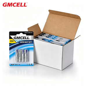 Batteria Zinco-Carbone AAA R03P SUM-4 per Elettrodomestici <span class=keywords><strong>e</strong></span> Telecomandi, Tensione Nominale 1.5V, Prezzo Competitivo - Product Image 1