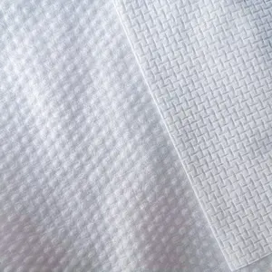 Disposable Kitchen Cleaning fabric polyester woodpulp spunlace Non Woven fabric for kitchen cleaning wiping