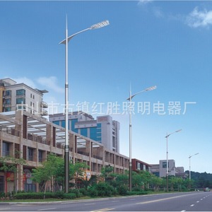 Farola LED de alumbrado público Zhongshan Hongsheng de 6 m, de aleación de aluminio, con un solo brazo, para zonas residenciales - Product Image 3