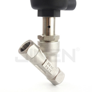 Vanne d'angle JIN en acier inoxydable 316L DN15 25, raccord femelle pour entrée d'air, type coupant - Product Image 2