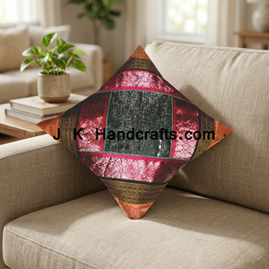 ปลอกหมอนอิงผ้าไหมตกแต่งโซฟา - Product Image 2