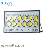 Projecteur LED COB extérieur étanche 50W 100W 200W 300W 500W 800W 1000W, boîtier fin, 220V, IP66, 6000K, lumière du jour, certifié CE