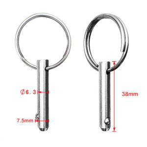 สลักสแตนเลสพร้อมห่วงสำหรับอะไหล่ทดแทนฮาร์ดแวร์ทางทะเลสำหรับเรือ - Product Image 2