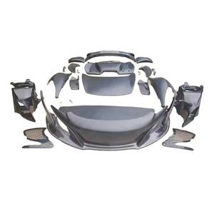 Pièces automobiles : Kit de conversion extérieur style 650S (pare-chocs, ailes, capot, spoiler, diffuseur) pour McLaren 12C-MP4 Facelift 650S - Product Image 6