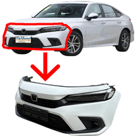 Piezas de Automóvil Usadas y Desmontadas para Honda Civic: Parachoques Delantero, Faro, Radiador, Guardabarros, Alerón, Parabrisas, Rejilla, Puerta, Calidad Premium