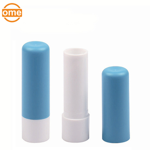 Hot Sale Multi Colored Plastic Lip Balm Cosmetic Packaging Wholesale - Product Image 1