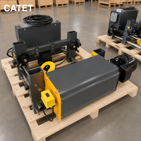 Équipement de levage de grande capacité conforme aux normes européennes, grue à poutre simple de 10 tonnes avec palan à câble et crochets pour atelier et entrepôt