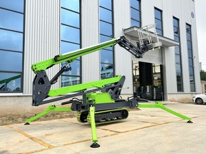Plataforma Elevadora Telescópica Articulada de 360 Grados, 20 m, 250 kg, Remolcable, con Motor Eléctrico o Diésel - Product Image 5