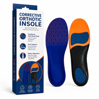 Semelles orthopédiques de soutien de la voûte plantaire pour fasciite plantaire, hommes et femmes, 220+ lbs, soulagement de la douleur des pieds plats, absorption des chocs, ajustement parfait, gel PU